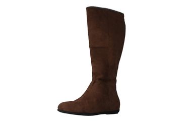 Andres Machado Stiefel in Übergrößen Braun AM4039 Ante Camel große Damenschuhe