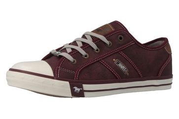 Mustang Shoes Sneaker in Übergrößen Bordeaux 1209-301-55 große Damenschuhe
