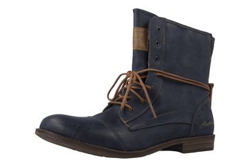 MUSTANG - Damen Boots - Blau Schuhe in Übergrößen