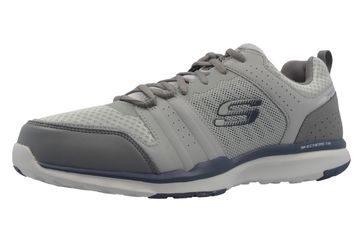 Skechers Sneaker in Übergrößen Grau 51542/LGBL große Herrenschuhe
