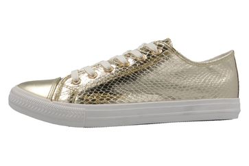 Fitters Footwear Sneaker in Übergrößen Gold 2.581030 Gold große Damenschuhe