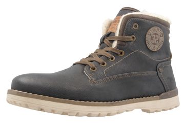 Mustang Shoes Boots in Übergrößen Grau 4092-602-259 große Herrenschuhe