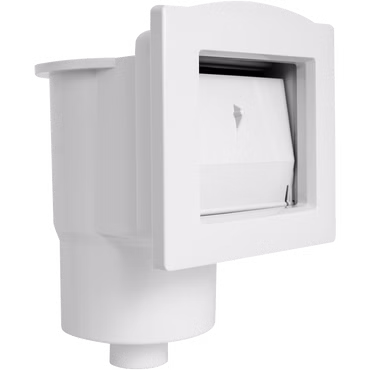 Skimmfilter Azuro Deluxe weiß für Stahlwandpool Pool Skimmer