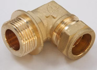 Winkelverschr., 22mm kupfer x1"AG