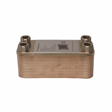 Edelstahl Wärmetauscher Plattenwärmetauscher  30 Platten B3-12A-30 