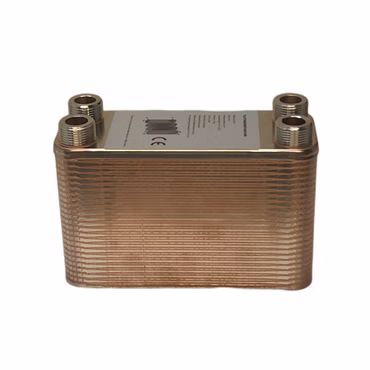 Edelstahl Plattenwärmetauscher Wärmetauscher 50 Platten B3-12A-50 