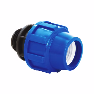 PP-Fitting Verschraubung  PE-Rohr PN16 Trinkwasser DVGW Klemmverbinder 20 25 32 40 50