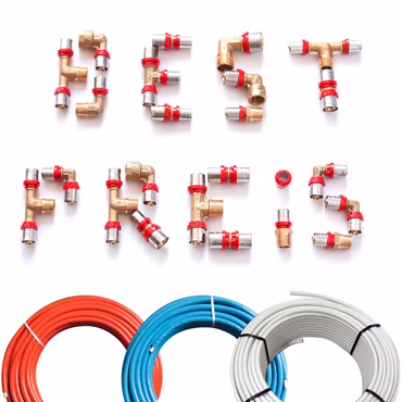 Fittinge  Mehrschicht Verbundrohr Pressfitting 16x2 20x2 26x3  32x3 DVGW TH,U,B