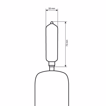 Vakuumröhre SPA 58/1200 Solar Röhre Kollektor