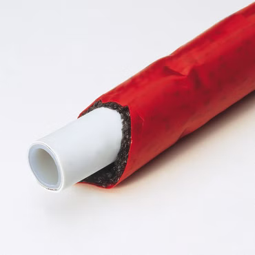 NTM Mehrschichtverbundrohr 26x3 mm PEX/AL/PEX roter Isolierung