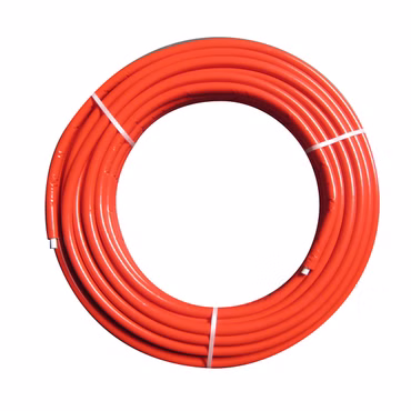 NTM Mehrschichtverbundrohr 26x3 mm PEX/AL/PEX roter Isolierung 50 Meter Rolle