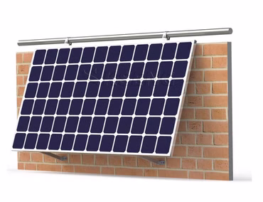 Montagehalterung für Balkonkraftwerke, Verstellbarer Winkel, Einfache Montage, für 1 Panel