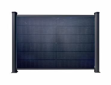 PV Zaun Classic horizontal 1700mm x 1350 mm RAL7016