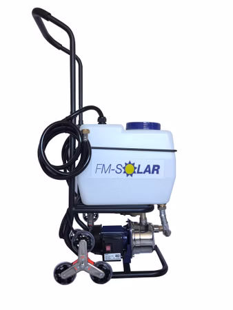 Solar Befüllstation Füllstation Spülstation Wand- und Fußbodenheizung 36L Tank