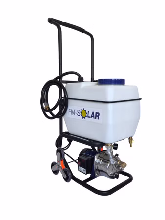 Solar Befüllstation Füllstation Spülstation Wand- und Fußbodenheizung 36L Tank