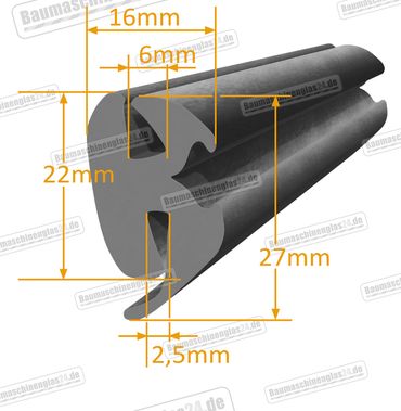 Zubehör - Klemmprofil 9551