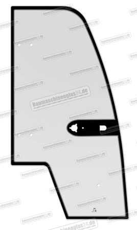 Eurotrac W12 - Türscheibe rechts