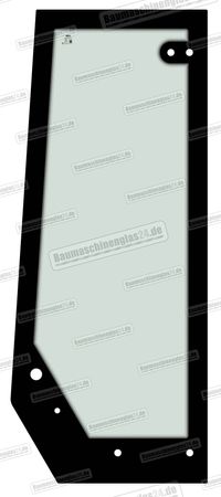 New Holland W110B/W130B/W170B/W190B - Türscheibe links