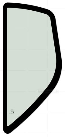 Doosan Daewoo DX140 / 160 / 180 / 190 / 210 / 225LC/W-3 - Seitenscheibe hinter Tür