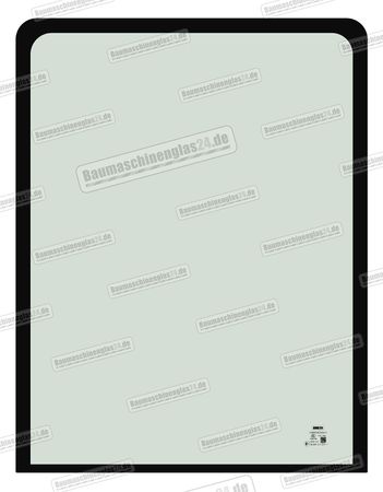 Hyundai HX140L/HX160L/HX180L/HX220L/HX260L/HX300L/HX330L/HX380L/HX430L/HX480L/HX520L - Frontscheibe oben