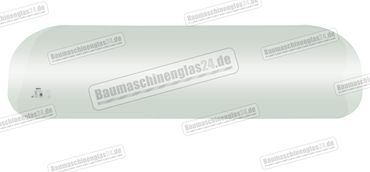 Volvo EC55 / EC55B PRO MINI EXCAVATOR - Dachscheibe