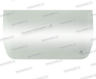 Volvo EC55 / EC55B PRO MINI EXCAVATOR - Frontscheibe unten