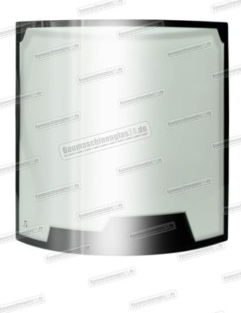 Yanmar VIO 10 bis 55 MINI EXCAVATOR - Heckscheibe