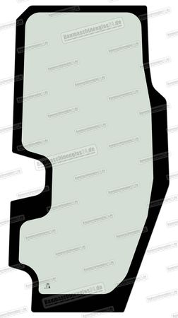 Komatsu D51EX_24 bis D71PXi_24EO - Türscheibe rechts 