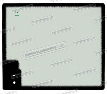 Komatsu PC12R-8 / PC15R-8 EXCAVATOR - Frontscheibe oben