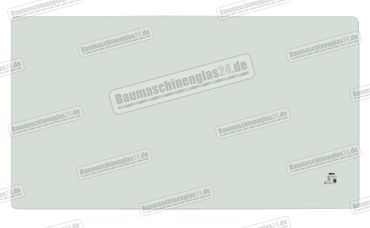 Terex TC50 - Frontscheibe unten 