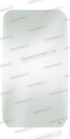 Caterpillar 320/330GC/336/330/340 EX NEXT GEN 323-07/336-07/336-07GC/320-01GC/320-01/330-07GC/320-07GC TRACK EX - Frontscheibe einteilig