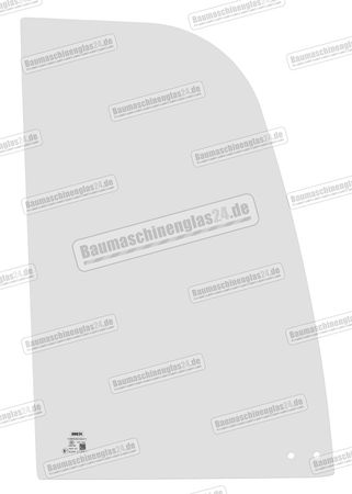 Jcb 8025ZTS/8030ZTS/8035ZTS MINI EXCAVATOR - Schiebefenster rechts vorn