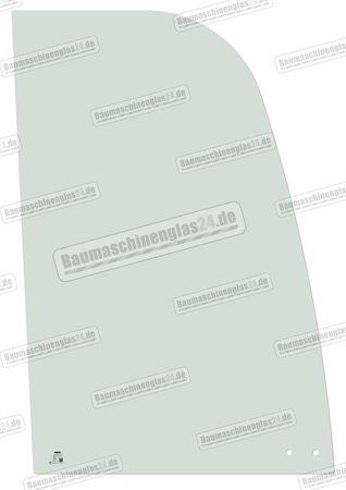 Jcb 8025ZTS/8030ZTS/8035ZTS MINI EXCAVATOR - Schiebefenster rechts vorn