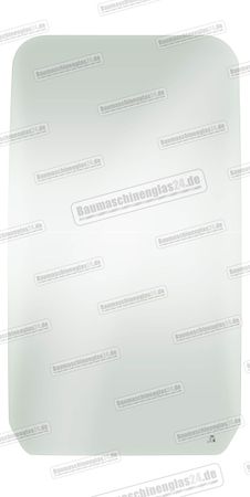 Caterpillar 320/330GC/336/330/340 EX NEXT GEN 323-07/336-07/336-07GC/320-01GC/320-01/330-07GC/320-07GC TRACK EX - Frontscheibe einteilig