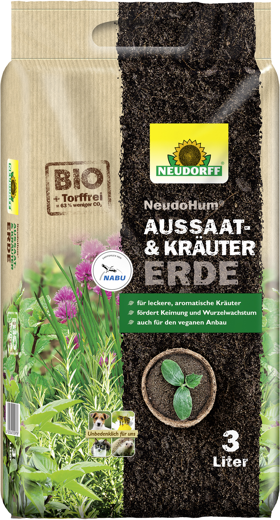 Neudorff Neudohum Aussaat Und Krautererde 3l Meingartencenter24
