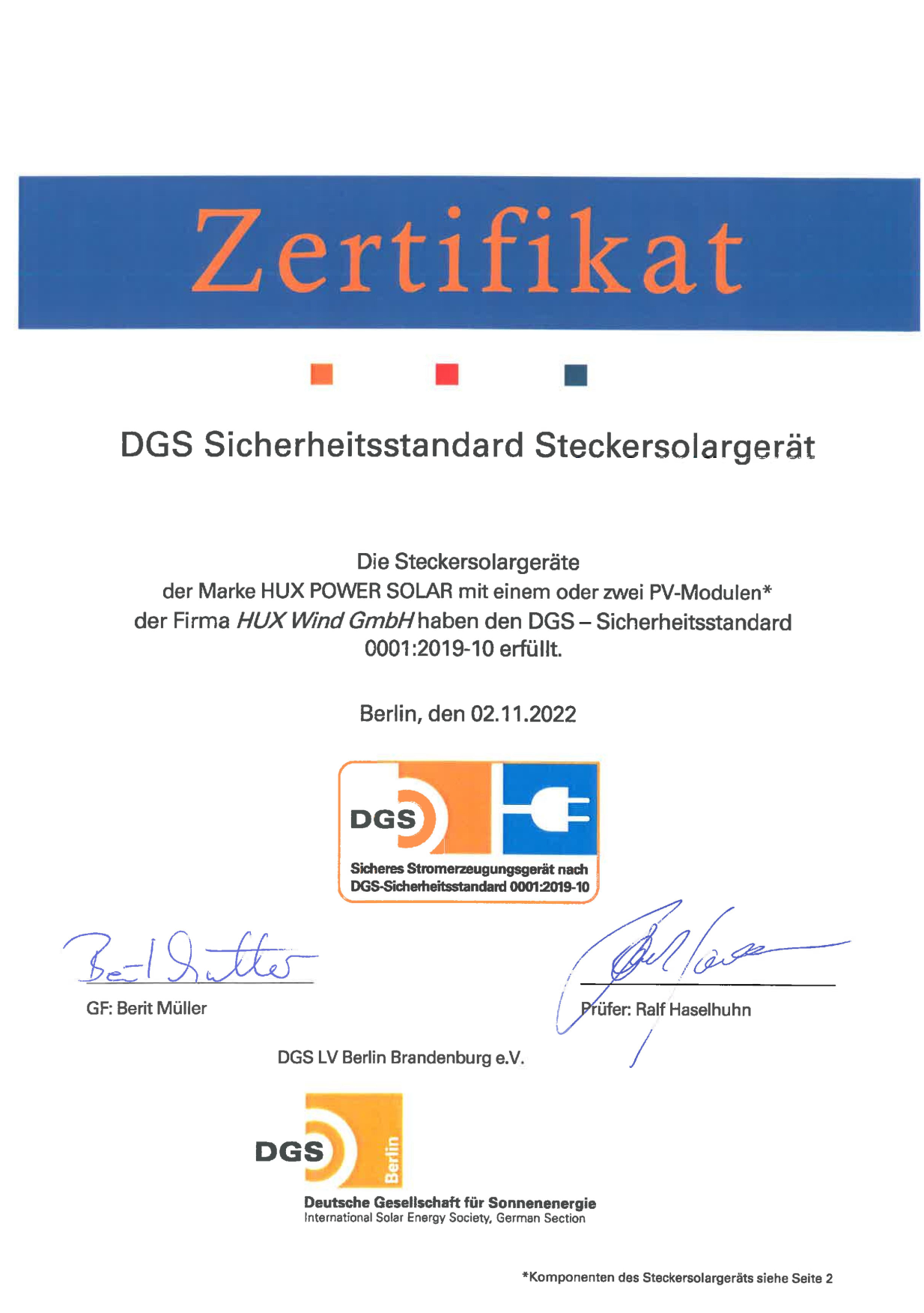 Vorschau von Certificate A