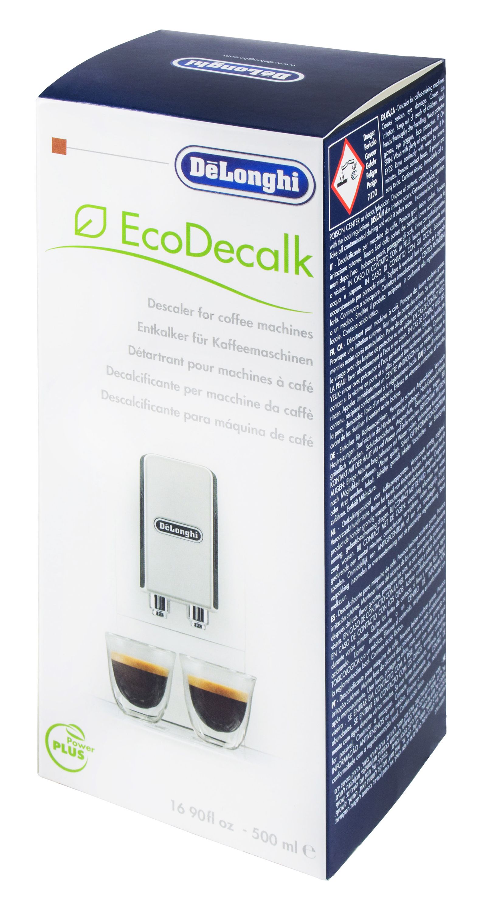 DeLonghi - Genuine Eco Descaling Solution EcoDecalk 16.9 ...
