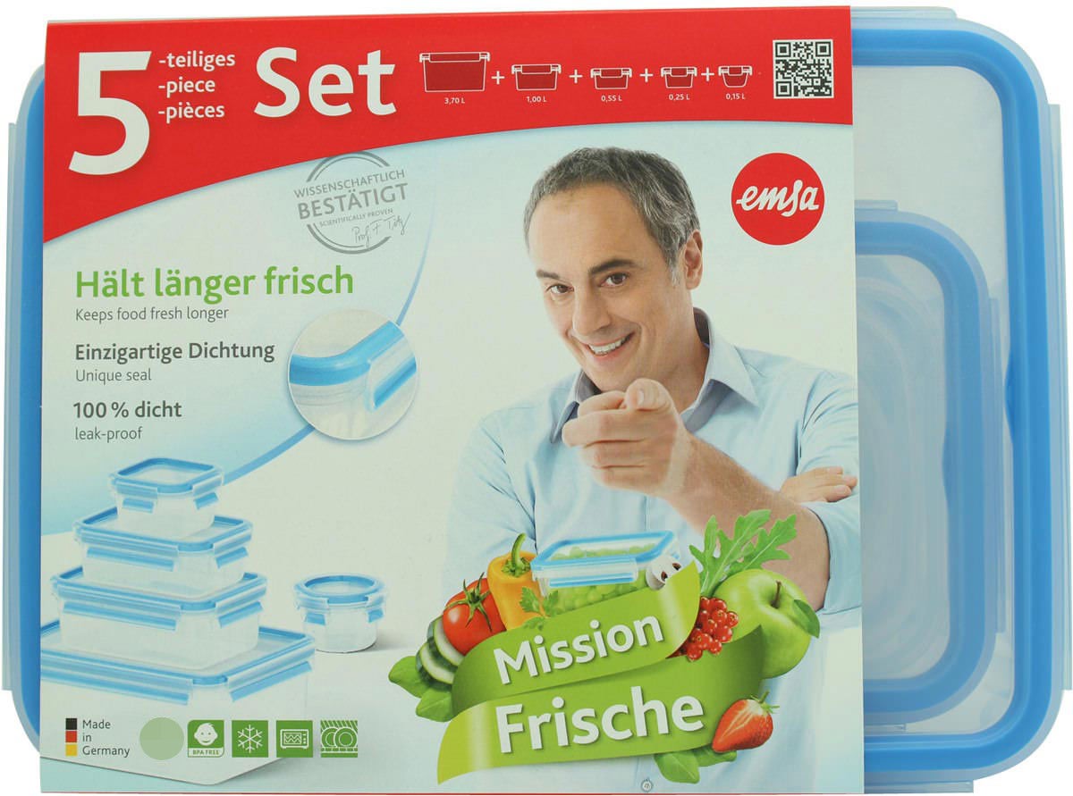 Emsa Clip & Close 5er Set | saymo.de - Lebensmittel Online kaufen Ihr ...