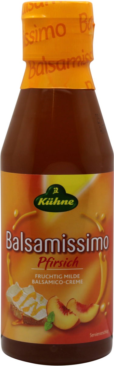 Kühne Balsamissimo Pfirsich 215ml | saymo.de - Lebensmittel Online ...