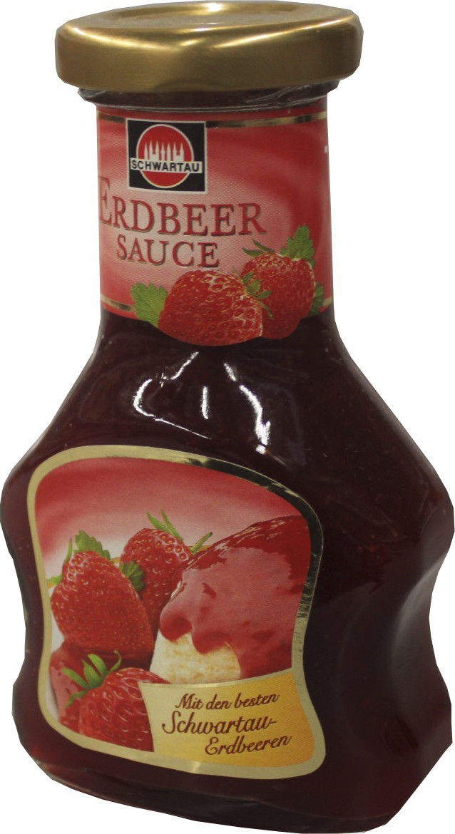 Schwartau Erdbeer Sauce 125ml Feinkost & Lebensmittel Pudding