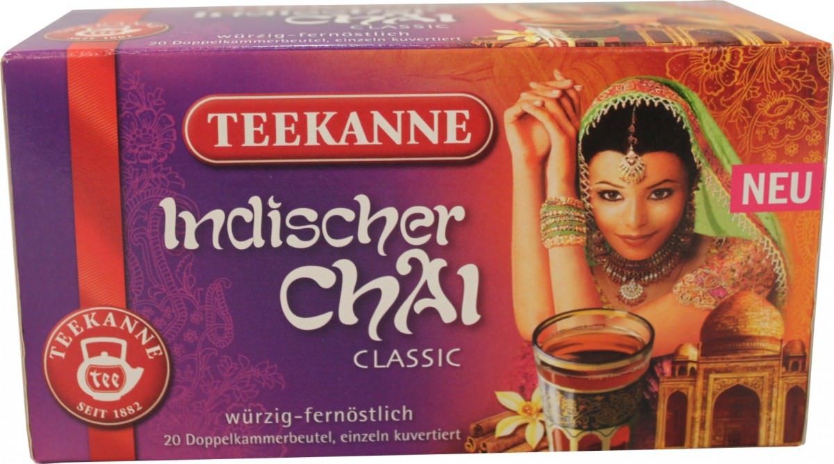 Teekanne Indischer Chai Classic 20 Beutel | saymo.de - Lebensmittel ...