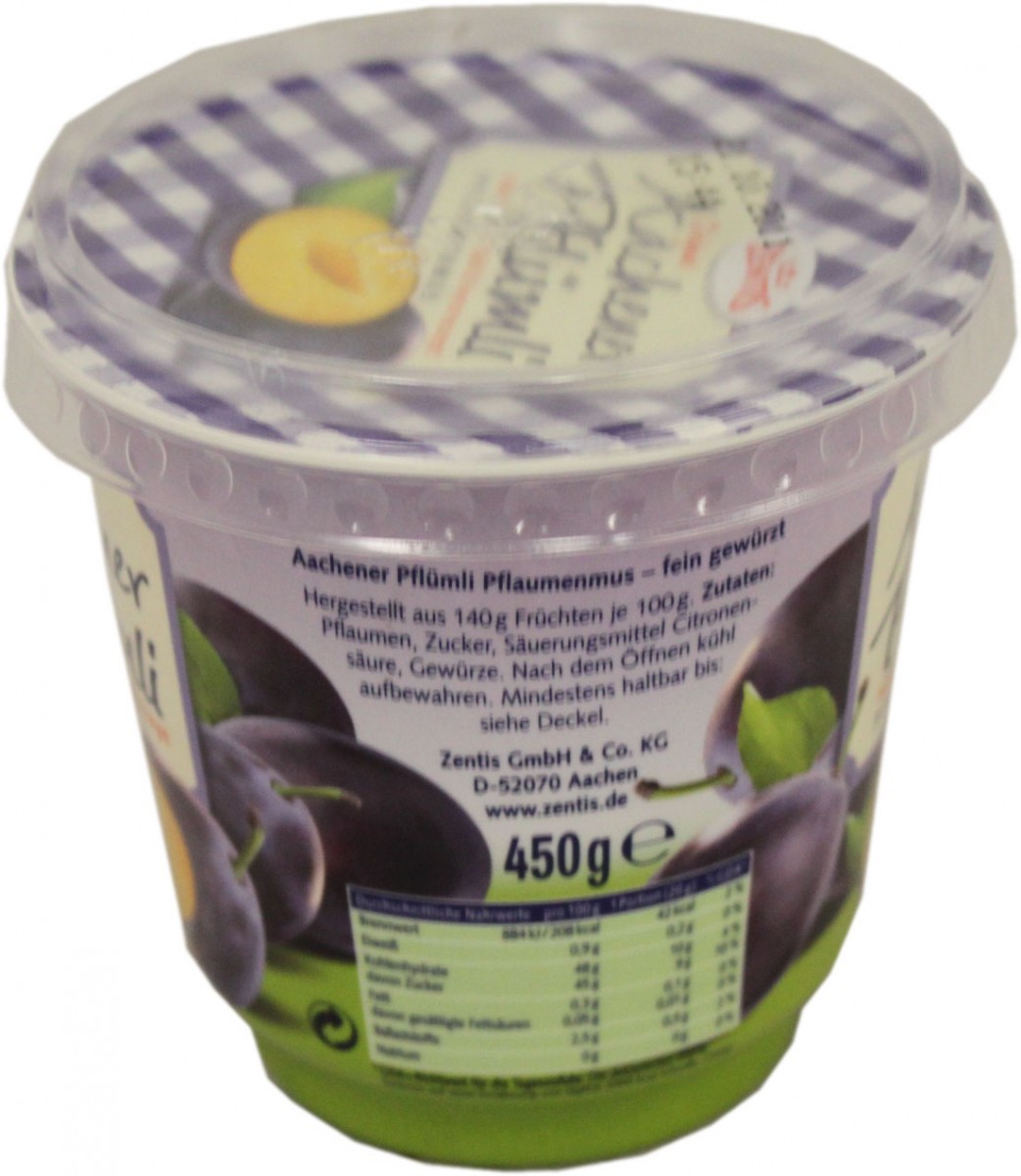 Zentis Aachener Pflümli 450g Feinkost & Lebensmittel