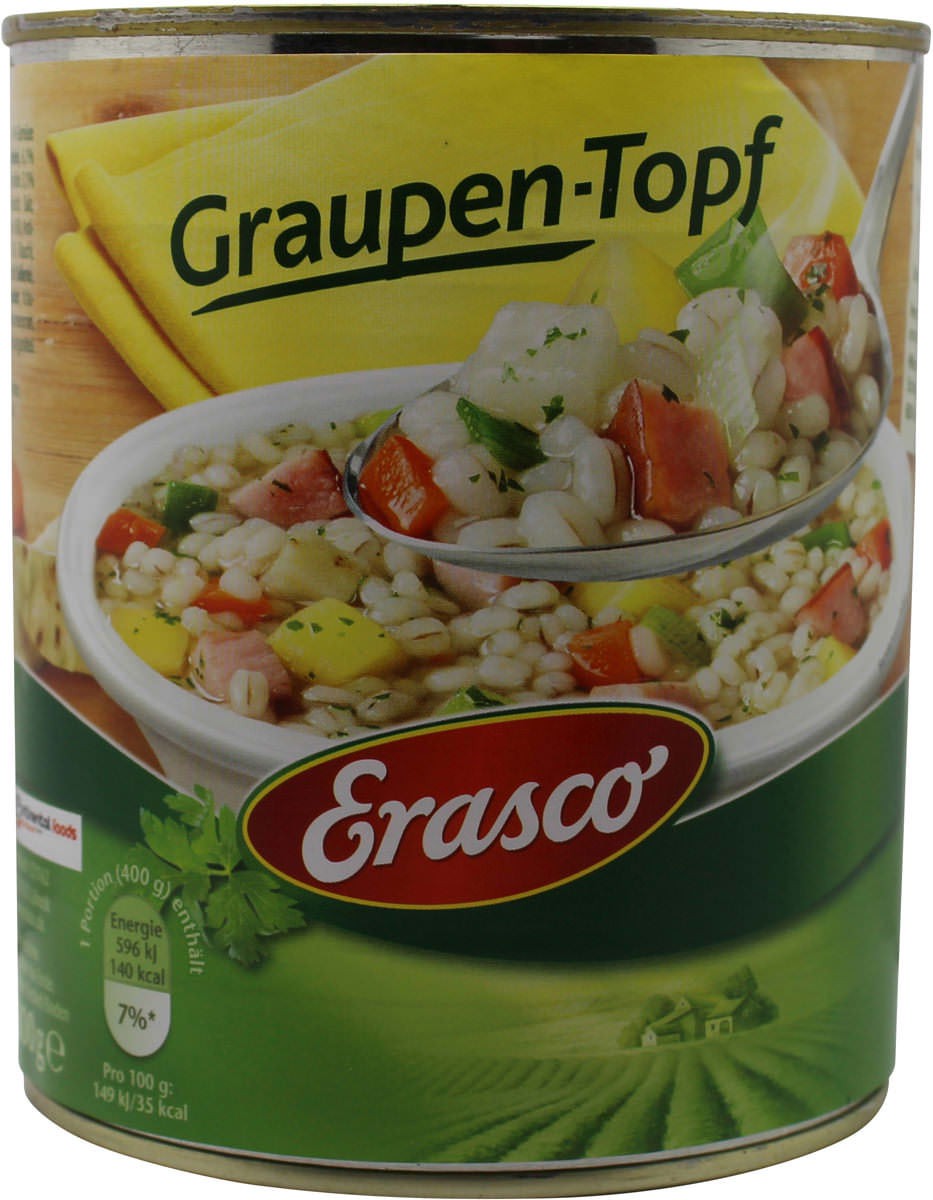 5,52€/L) 6x Erasco Nudeltopf Mit Geflügel Klößchen Nudelsuppe 800g Ds