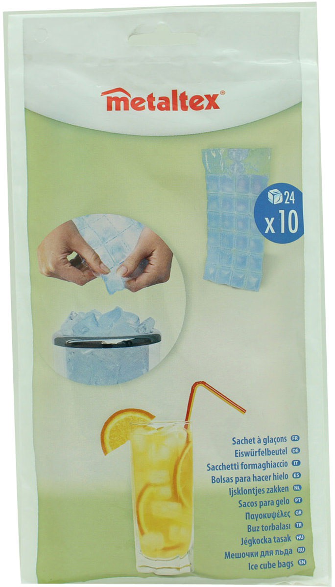 10 Eisbeutel Mit Kordelzug - Robust, Praktisch Für Partys & Camping