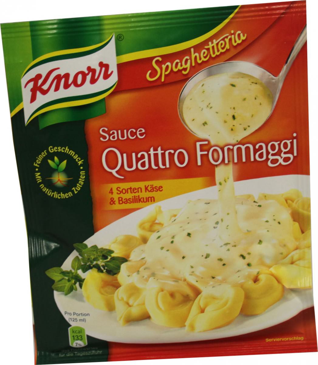 Knorr Spaghetteria Sauce Quattro Formaggi saymo.de Lebensmittel