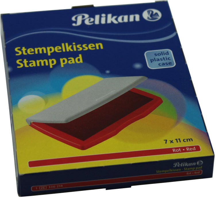 Pelikan Stempelkissen Größe 2 – Metallgehäuse, Getränkt & Nachfüllbar, 4K Farbe, 7x11 Cm Pelikan Stempelkissen Größe 2 – Metallgehäuse, Getränkt & Nachfüllbar, 4K Farbe, 7x11 Cm