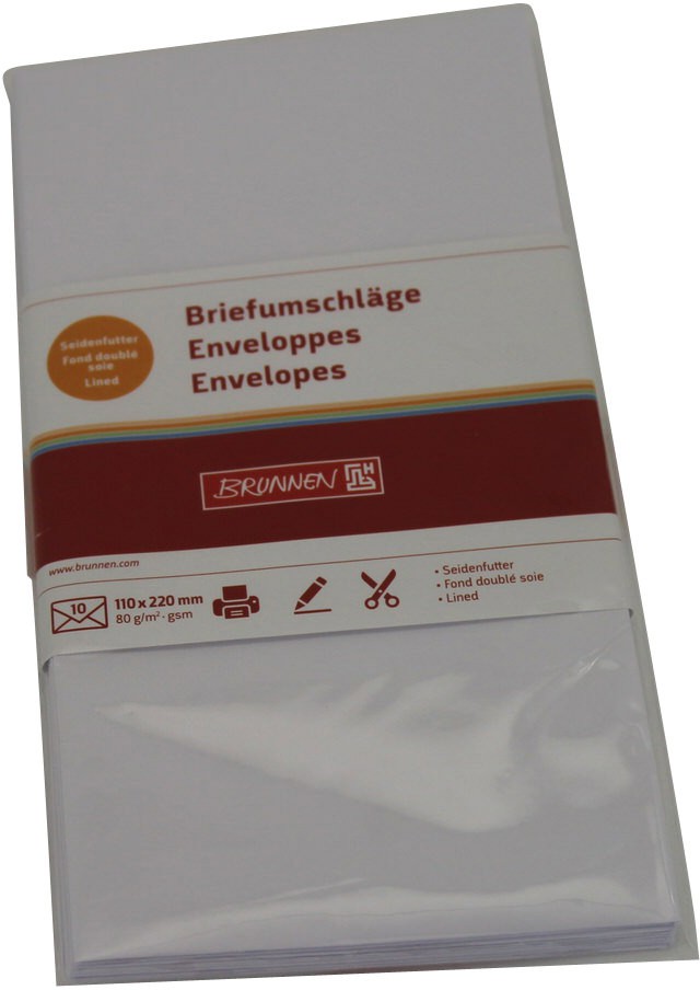 Selbstklebende Briefumschläge OFFICE PRODUCTS SK DL 110x220mm