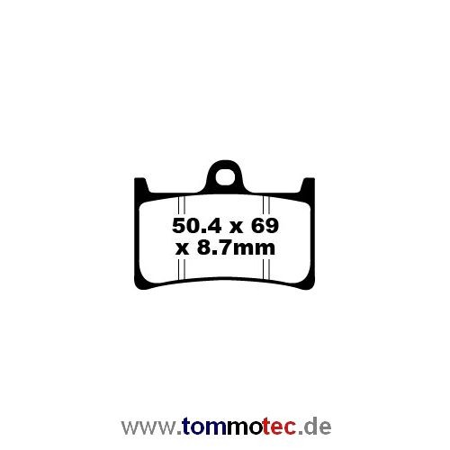 Bremsbeläge Bremsklötze EBC Typ FA355 Standard