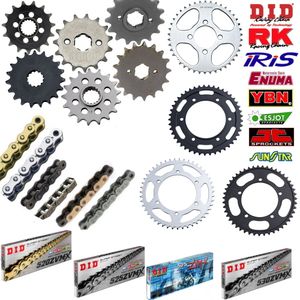 Kettensatz Kawasaki ZX-6R Ninja (ZX 636) 05-06 DID ZVMX G&G Gold