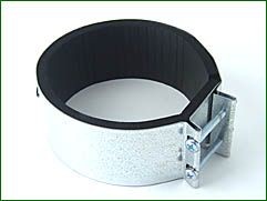 Verbindungsmanschette, Metall, für ø 125 mm Verbindungsmanschette, Metall, für ø 125 mm
